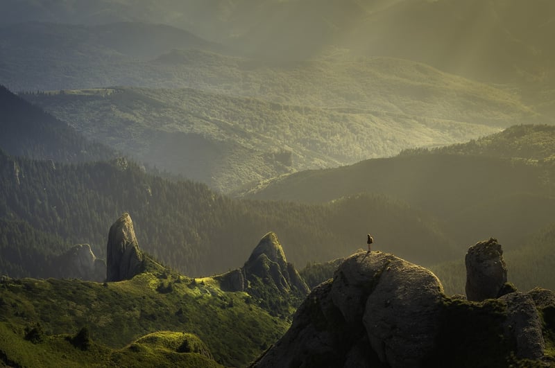Hiking in National Park
